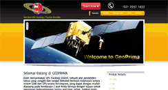 Desktop Screenshot of geo-prima.com